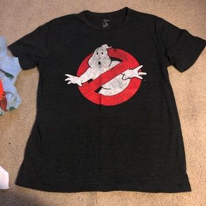 The Ghostbusters shirt.